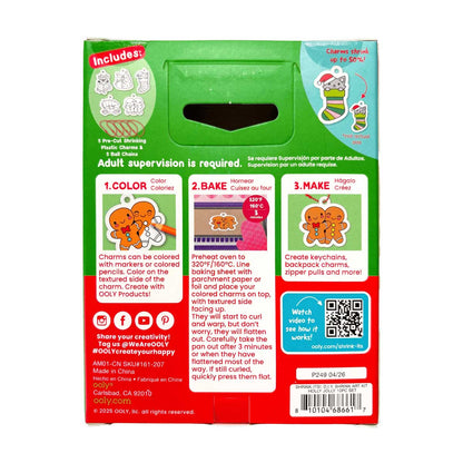 OOLY Holly Jolly Shrink-Its DIY Shrink Art Kit