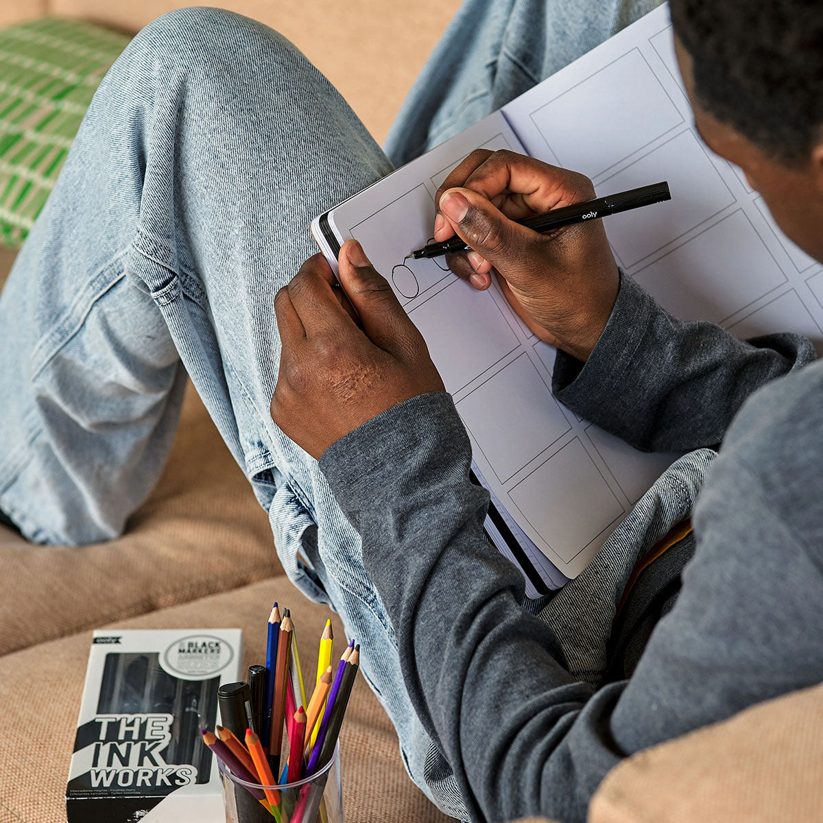 The Paper Works Sketchbook - 120 Pages