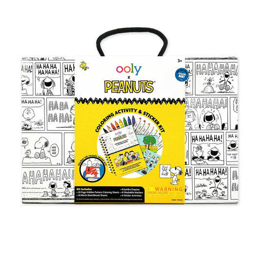 OOLY - OOLY x PEANUTS Coloring Activity & Sticker Kit