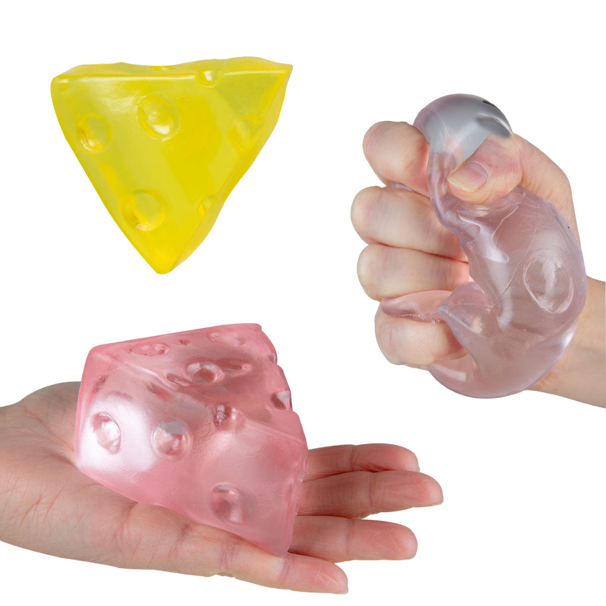 Orb Toys Sugar Swaps Cheese Wedge Squishy Fidget