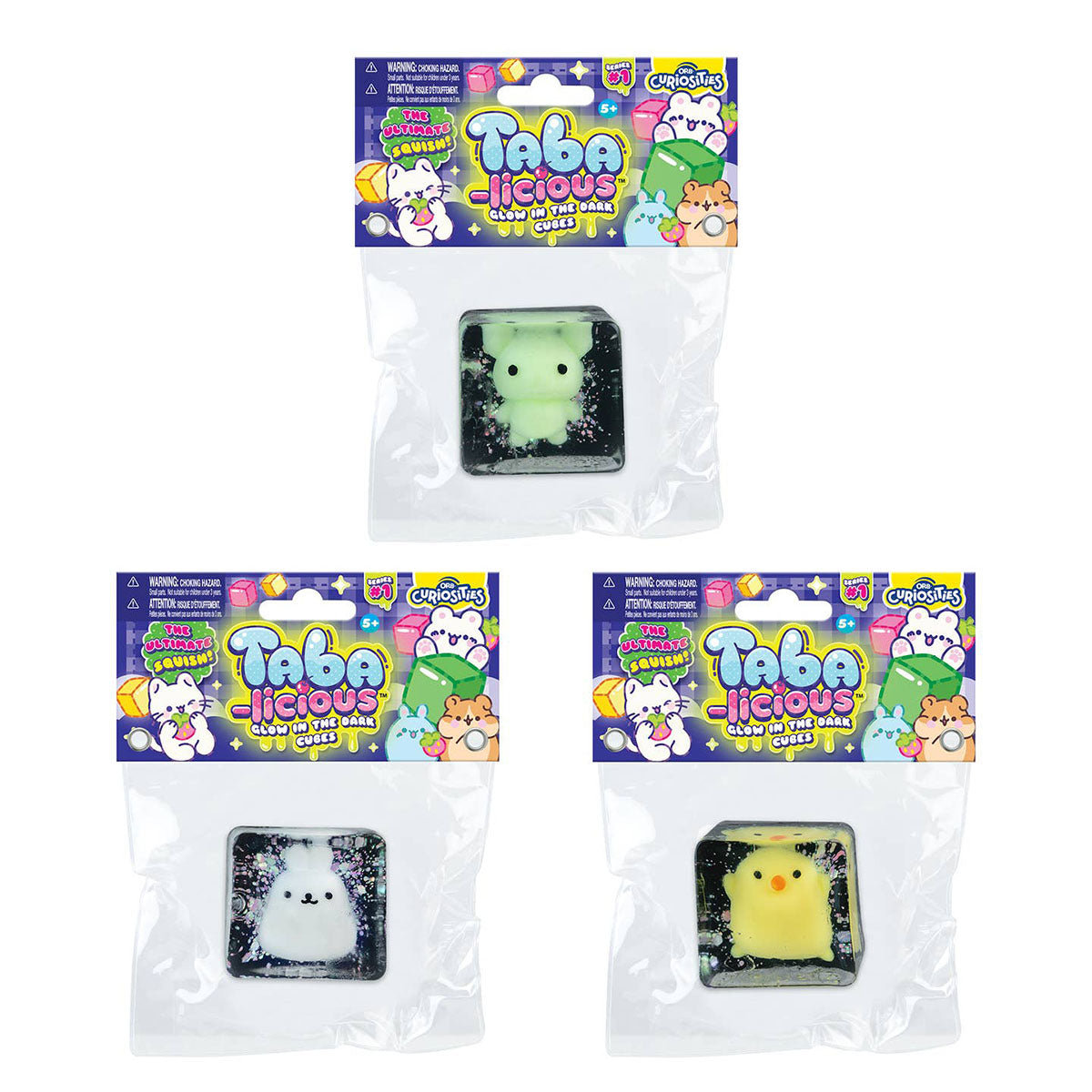 Taba-Licious Glow in the Dark Cubes