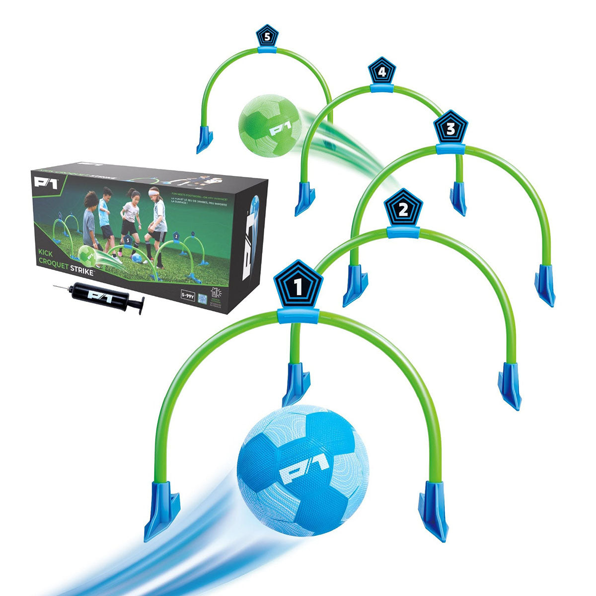 P1 Kick Croquet Strike Soccer Game