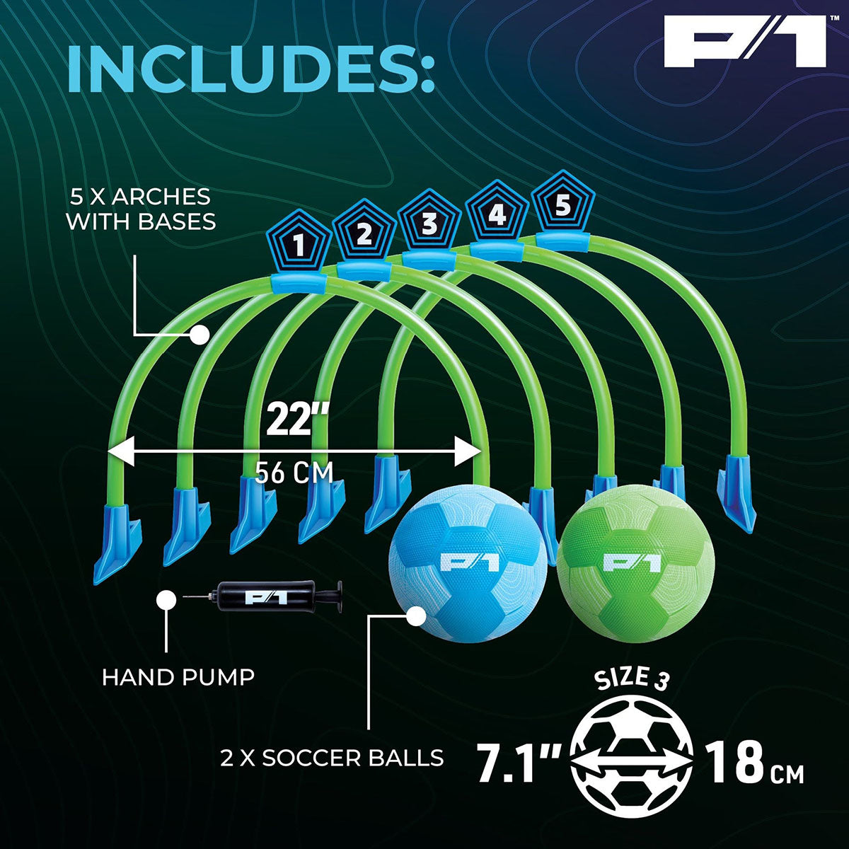 P1 Kick Croquet Strike Soccer Game