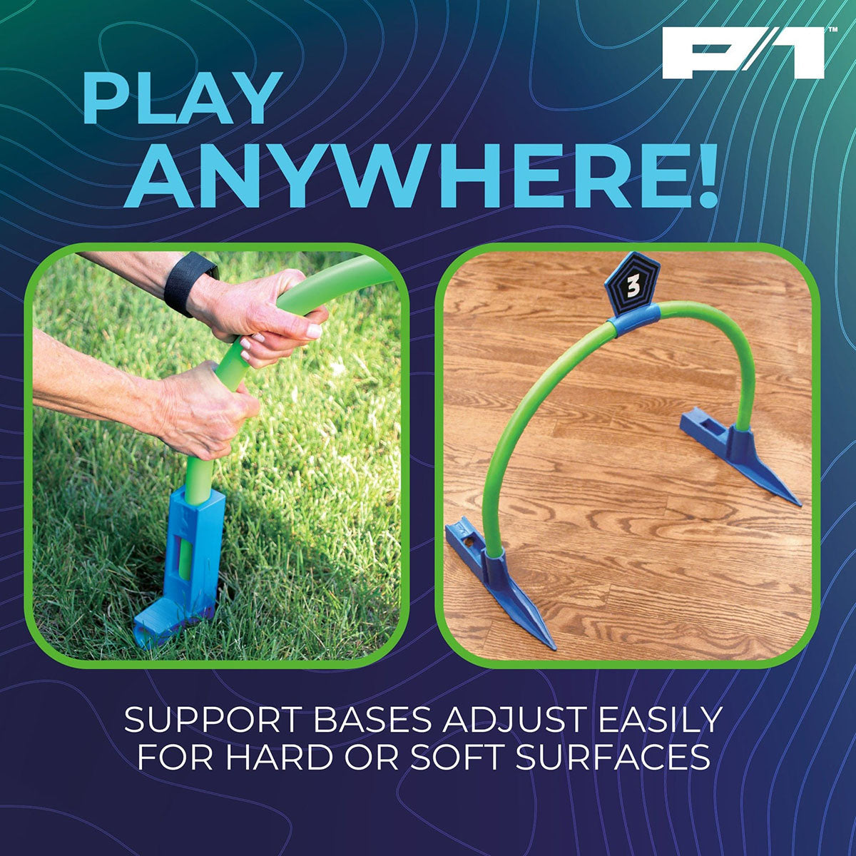 P1 Kick Croquet Strike Soccer Game