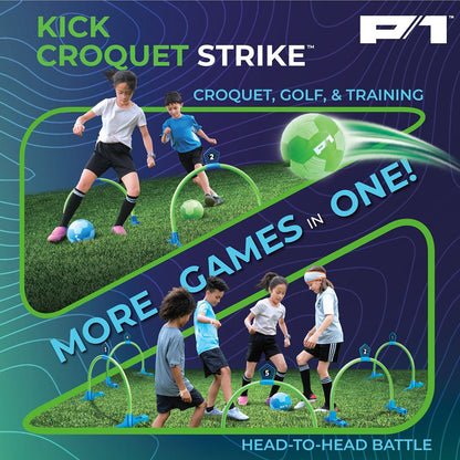P1 Kick Croquet Strike Soccer Game