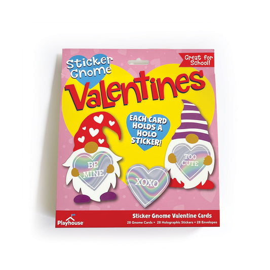 Gnome Holographic Classroom Pack Valentines