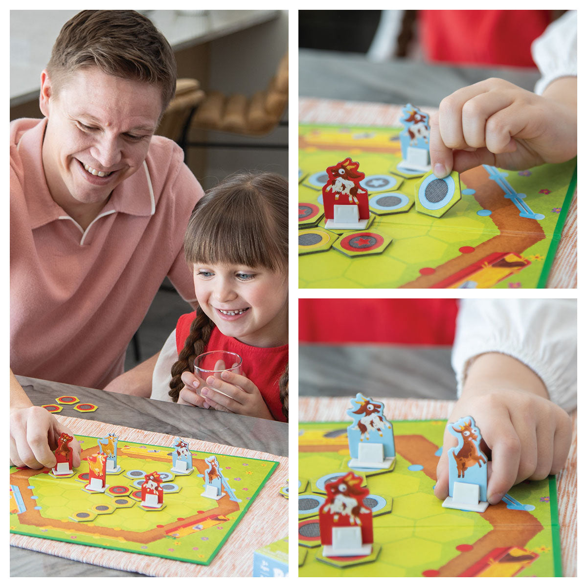 Peaceable Kingdom Bouncin Billy Goats Strategy Game