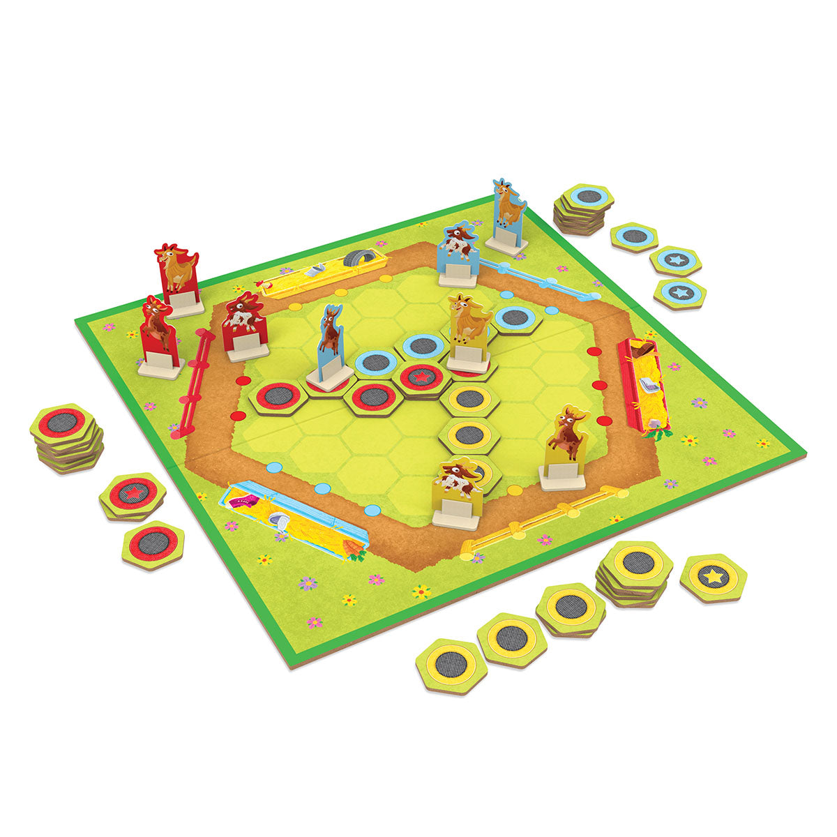 Peaceable Kingdom Bouncin Billy Goats Strategy Game