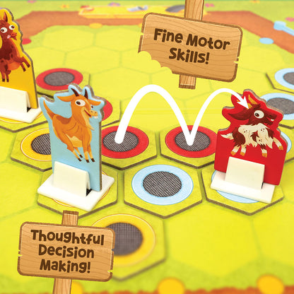 Peaceable Kingdom Bouncin Billy Goats Strategy Game