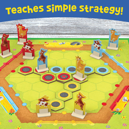 Peaceable Kingdom Bouncin Billy Goats Strategy Game