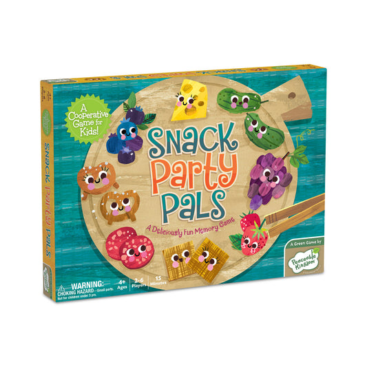 Peaceable Kingdom Snack Party Pals Cooperative Board Game