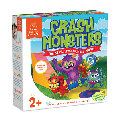 Peaceable Kingdom Crash Monsters Toddler Game