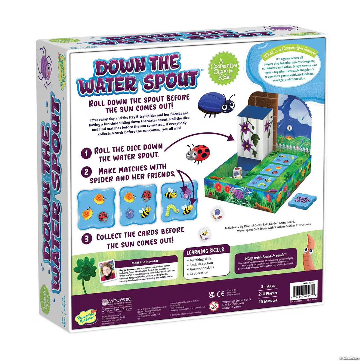 Peaceable Kingdom Down the Waterspout Cooperative Game