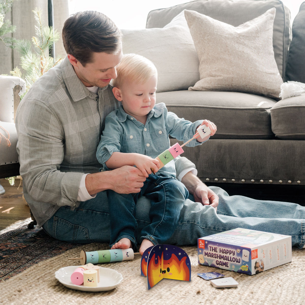 The Happy Marshmallow Toddler Game from Peaceable Kingdom