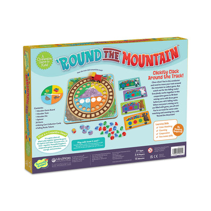Peaceable Kingdom Round the Mountain Cooperative Train Game
