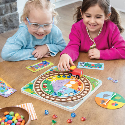 Peaceable Kingdom Round the Mountain Cooperative Train Game