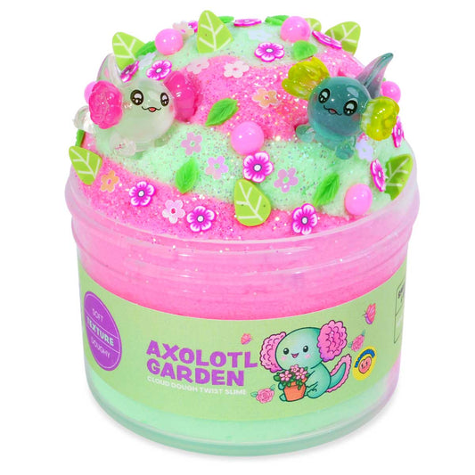 Axolotl Garden Cloud Dough - PeachyBbies