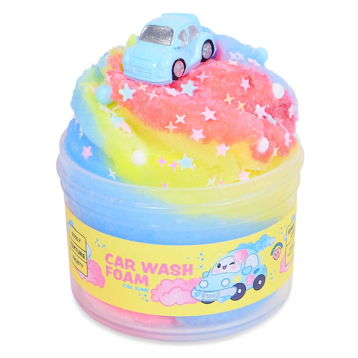 PeachyBbies Car Wash Foam Icee Slime