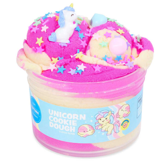 Unicorn Cookie Dough Slime - PeachyBbies