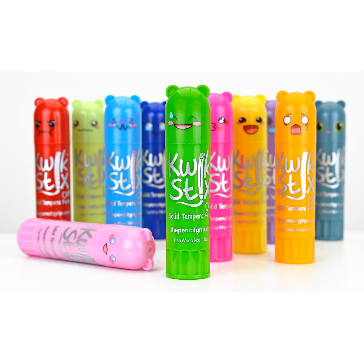 Kwik Stix Cuties Solid Tempera Paints - 12 colors