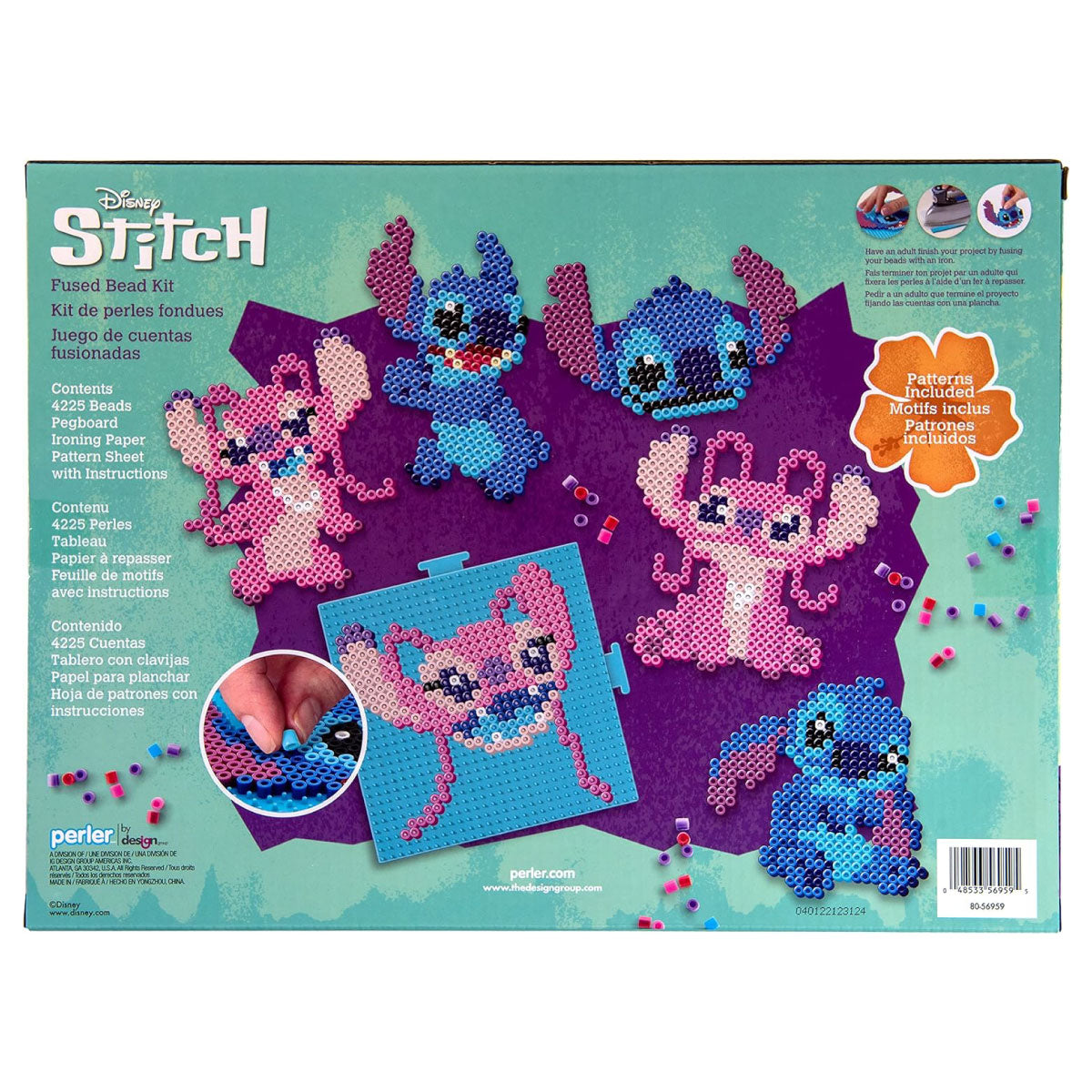 Perler Disney Stitch Deluxe Fused Bead Kit