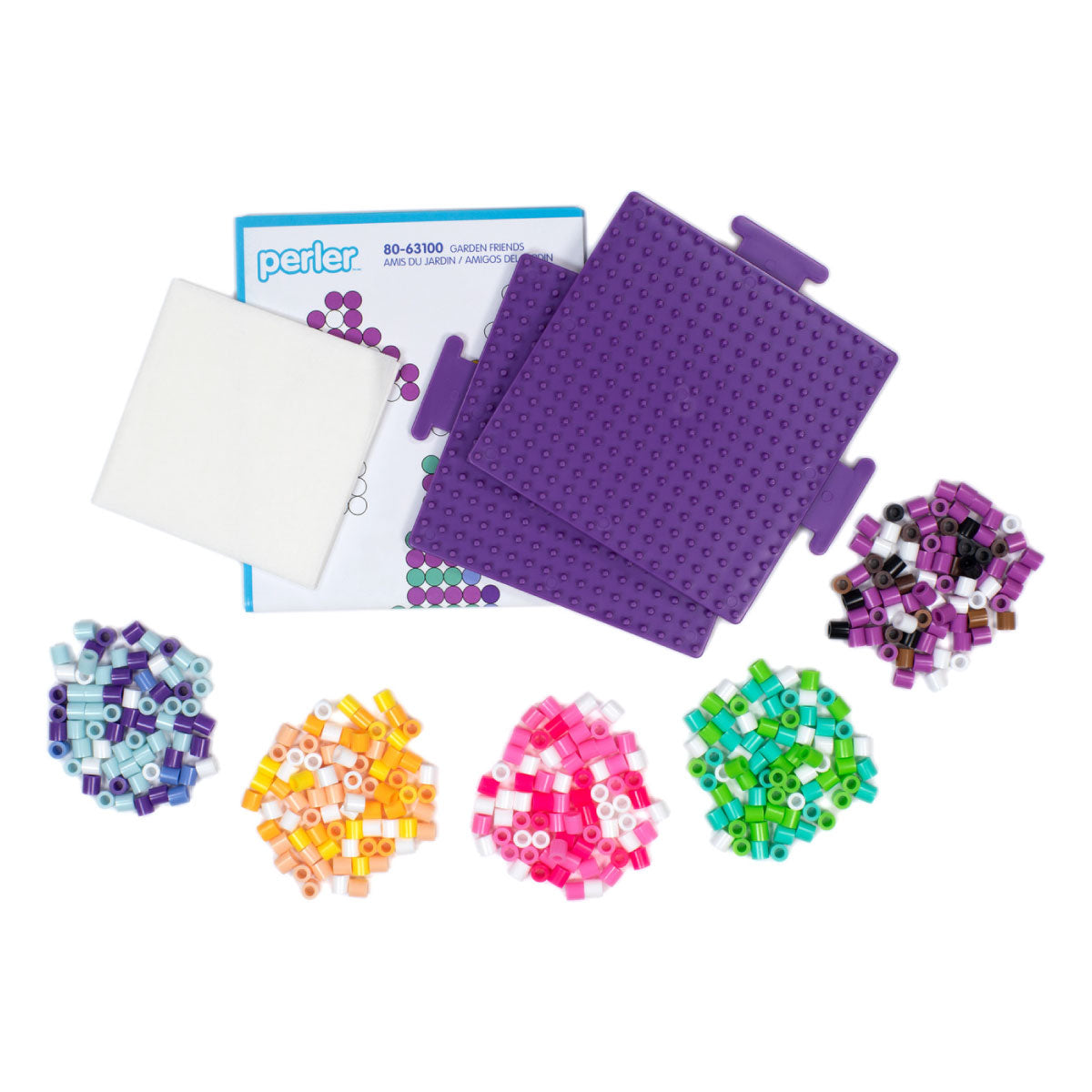 Perler Garden Friends Fused Bead Kit