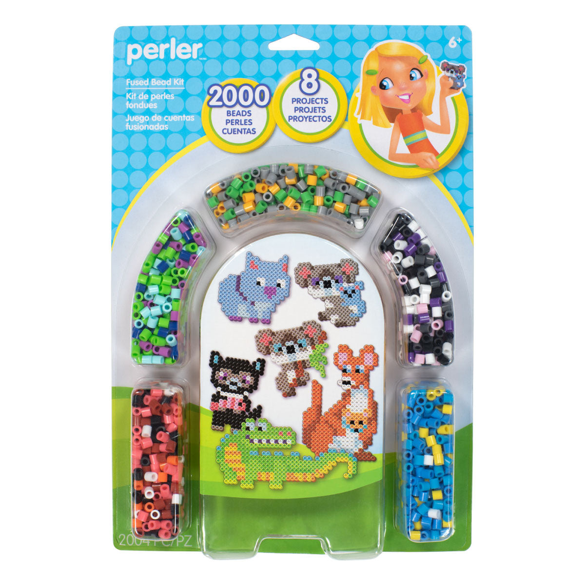 Perler Koala & Friends Fused Bead Kit – Happy Up Inc Toys & Games