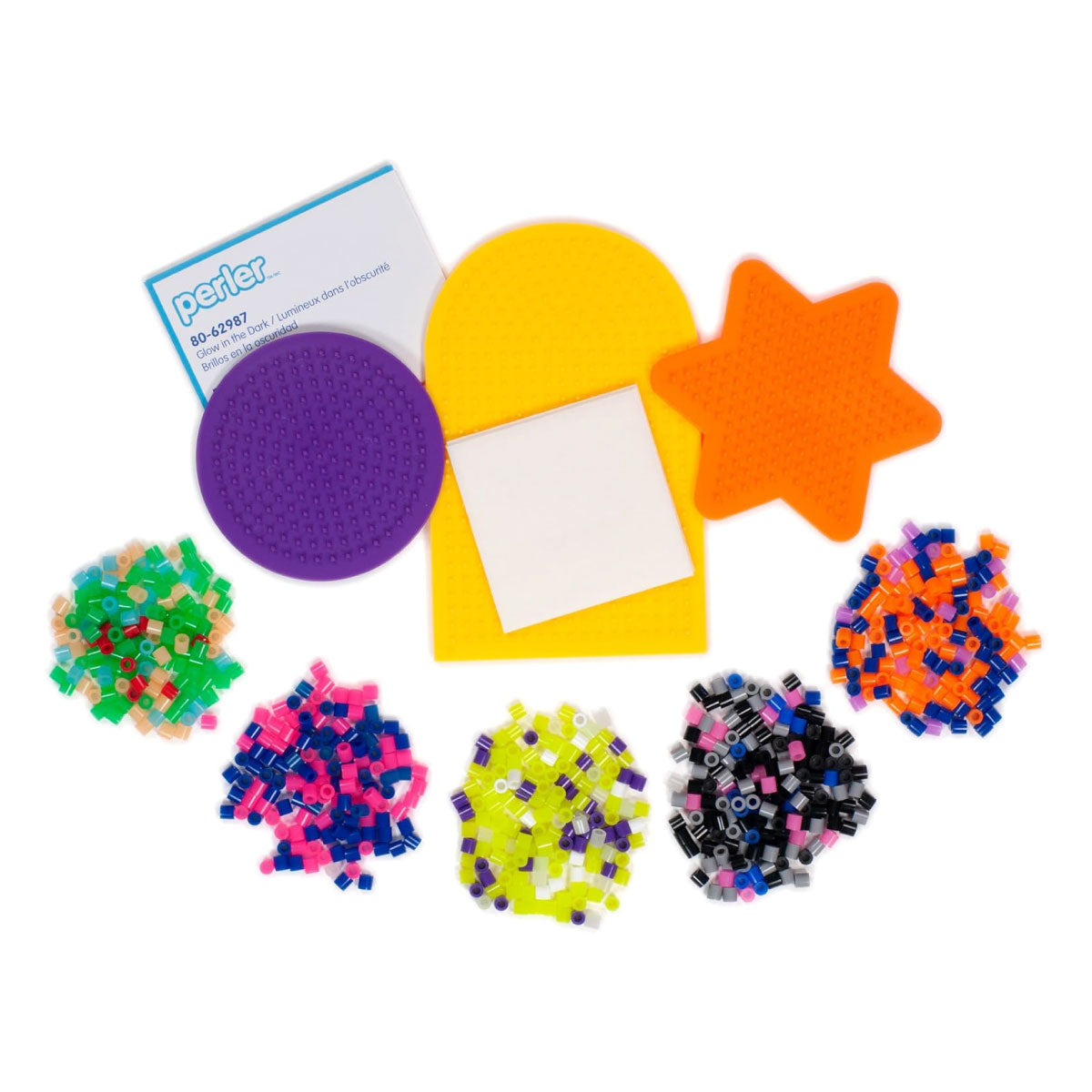 Perler Glow in the Dark Fused Bead Kit