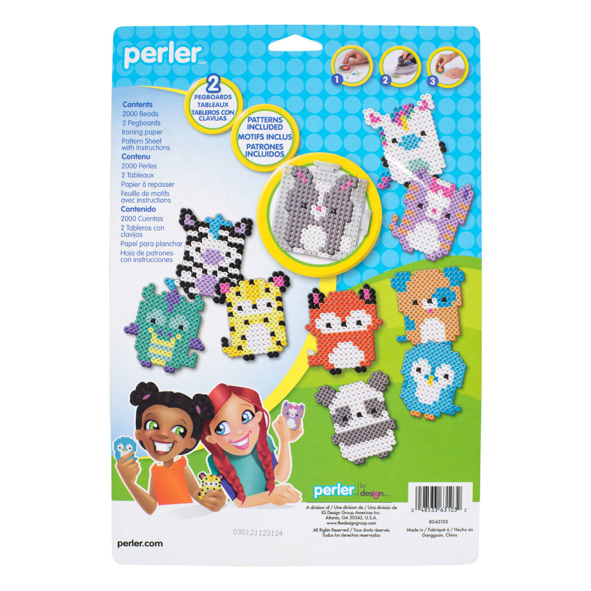 Perler Puffy Animal Fuse Bead Kit