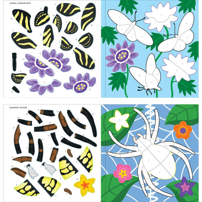 My First Color-By-Sticker Book Butterflies & Bugs from Peter Pauper Press