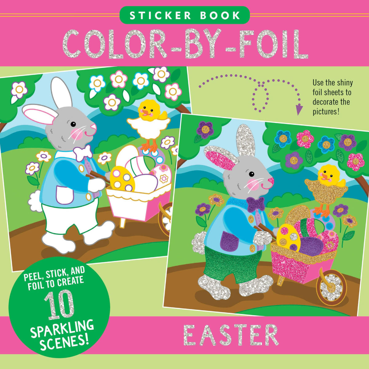 Color-By-Foil Sticker Book Easter from Peter Pauper Press