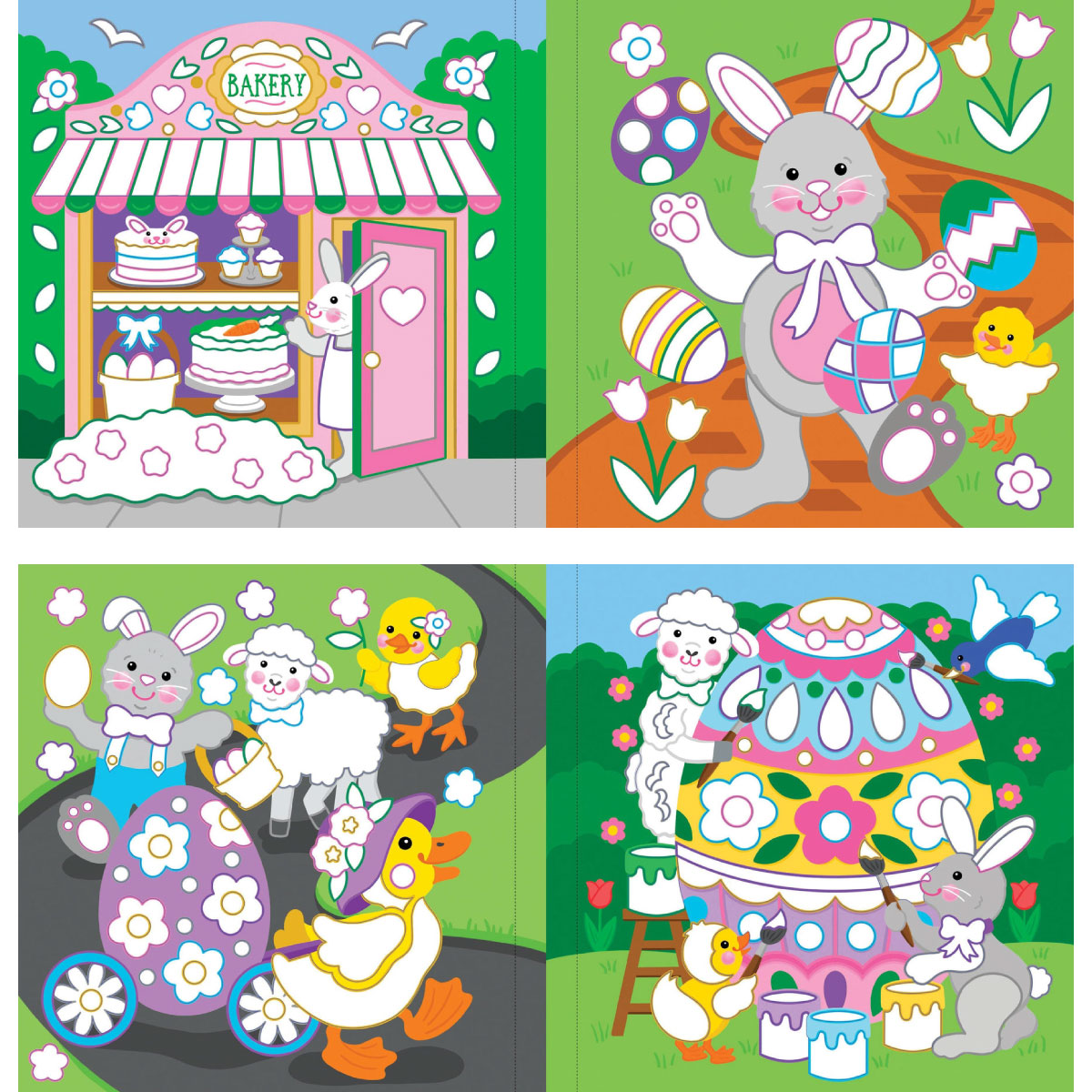 Color-By-Foil Sticker Book Easter from Peter Pauper Press