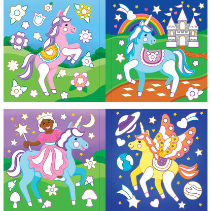 Color-By-Foil Sticker Book Unicorns from Peter Pauper Press