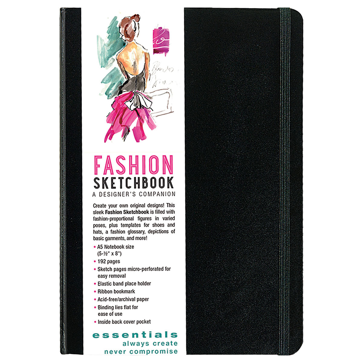 Essentials Fashion Sketchbook: A Designer's Companion from Peter Pauper Press