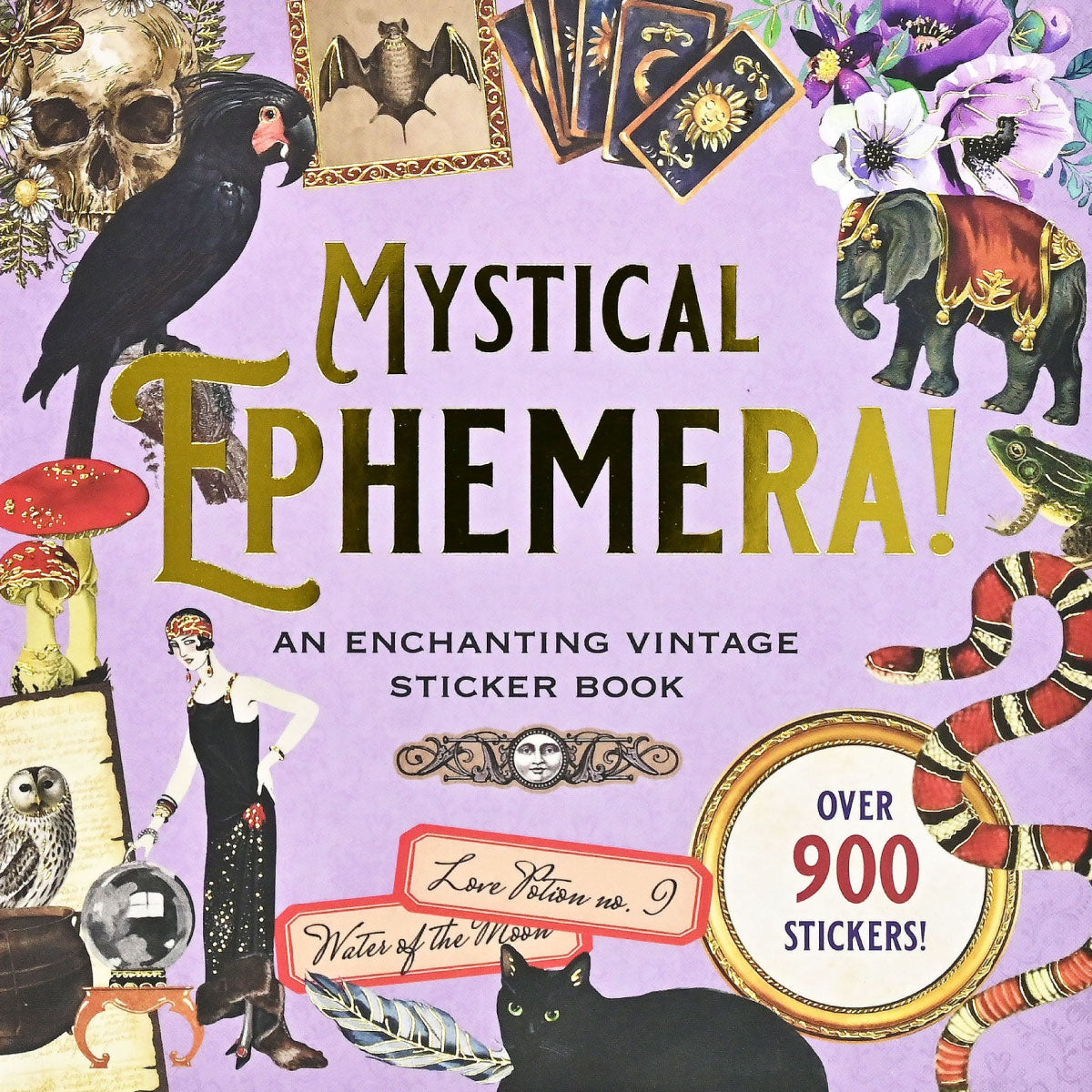 Mystical Ephemera Sticker Book from Peter Pauper Press