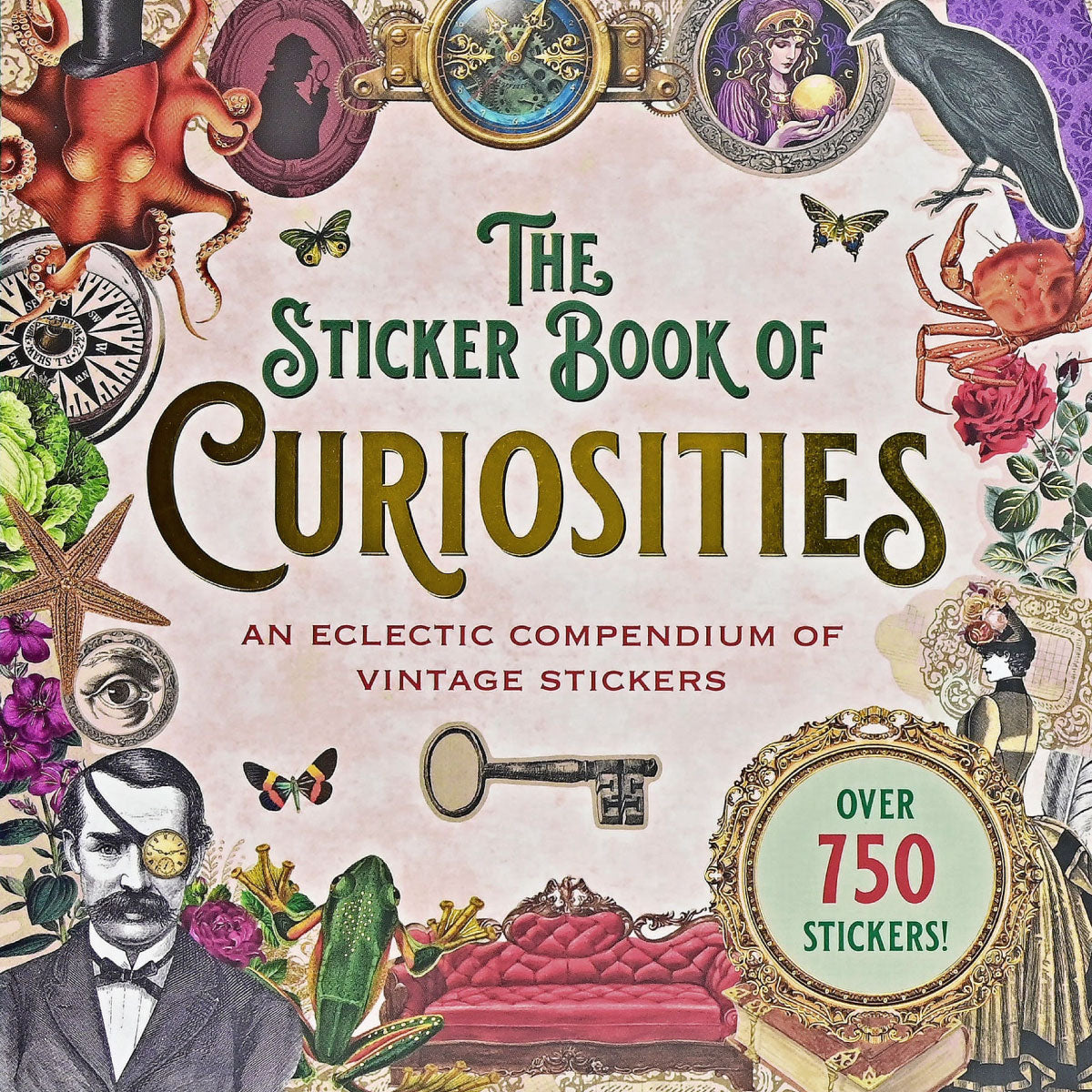 The Sticker Book of Curiosities from Peter Pauper Press