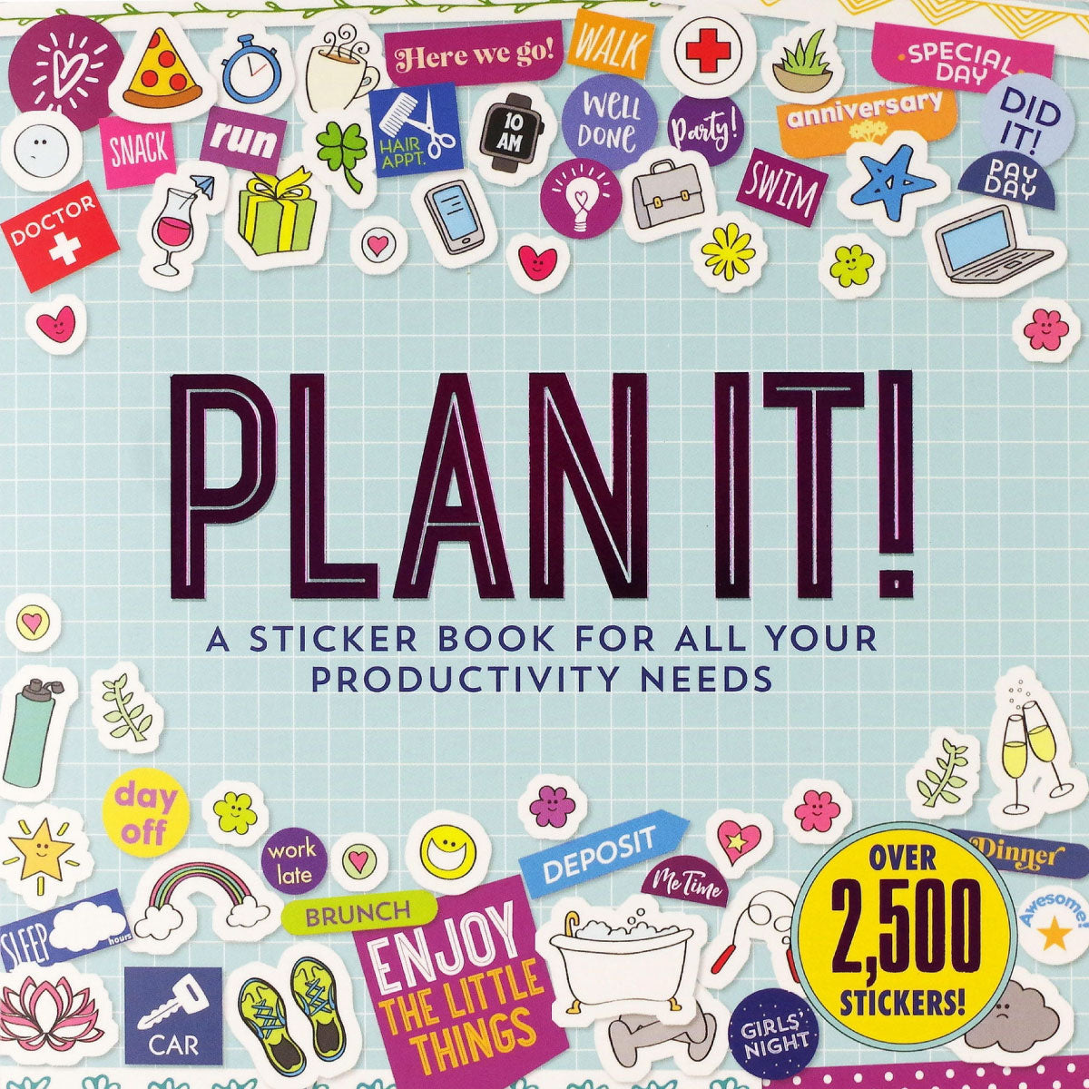 Plan It! Sticker Book from Peter Pauper Press