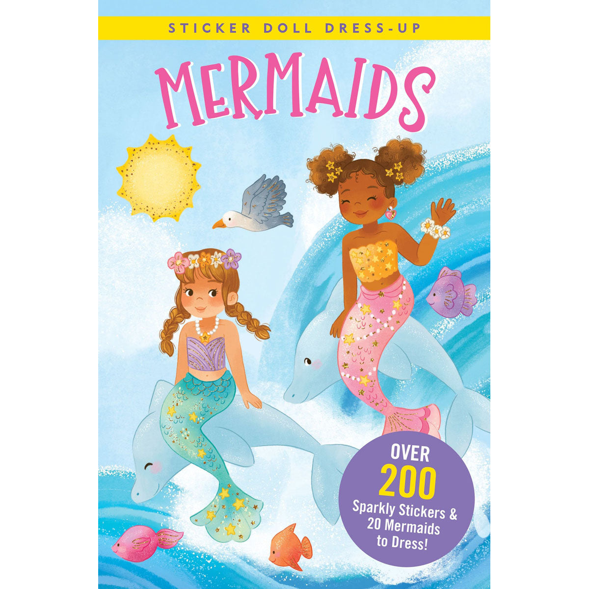 Mermaids Sticker Doll Dress-Up Book