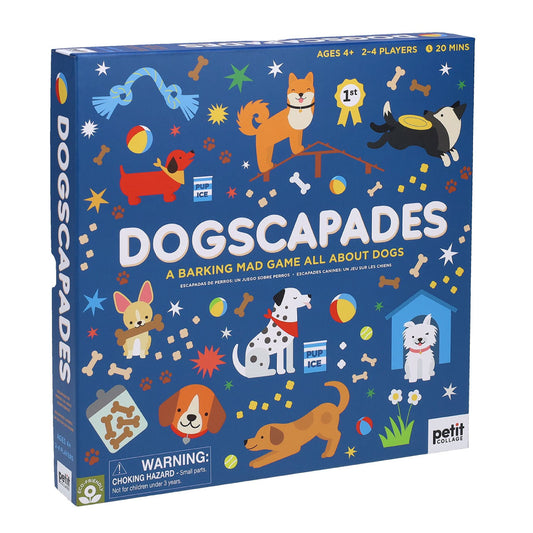 Petit Collage Dogscapades Board Game