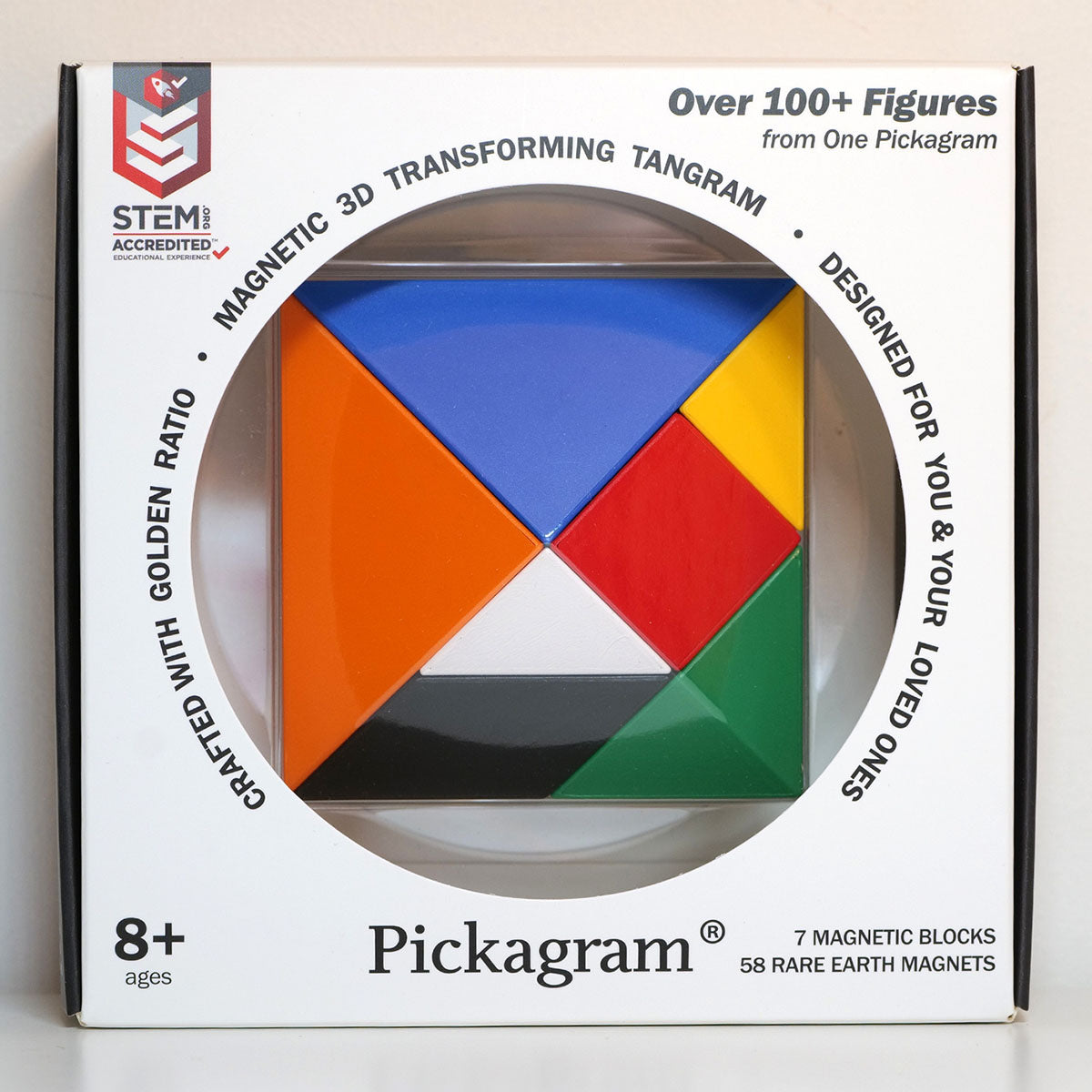 Pickagram Magnetic 3D Puzzle - Multicolor