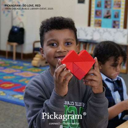Pickagram Magnetic 3D Puzzles - Single Colors