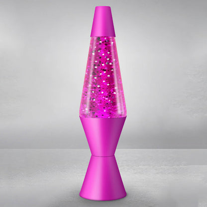 Pink Sparkle Lava Lamp 14.5"