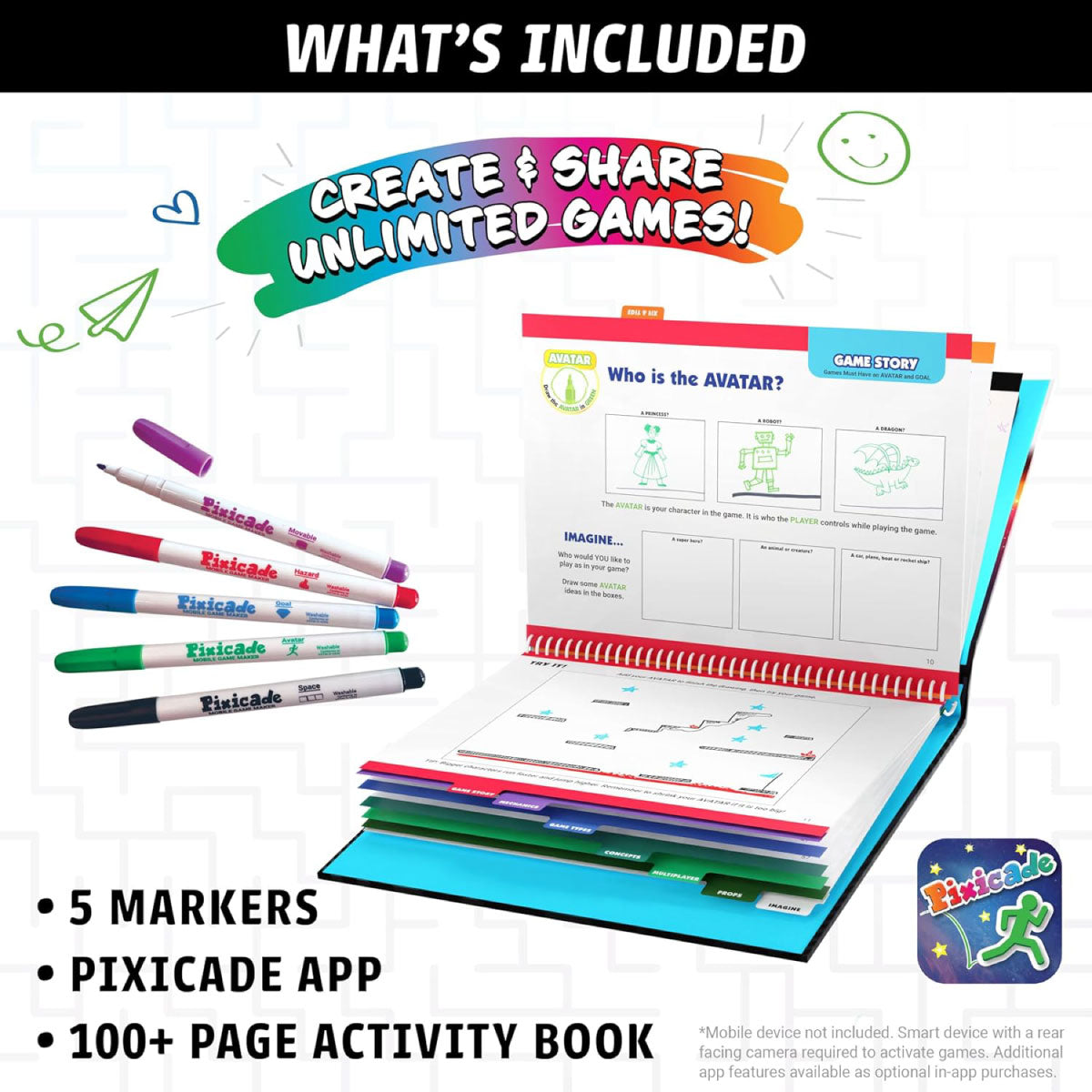 Pixicade Mobile Game Maker