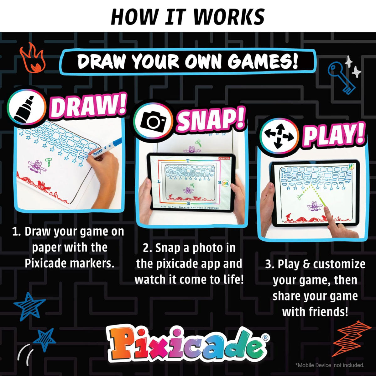 Pixicade Mobile Game Maker