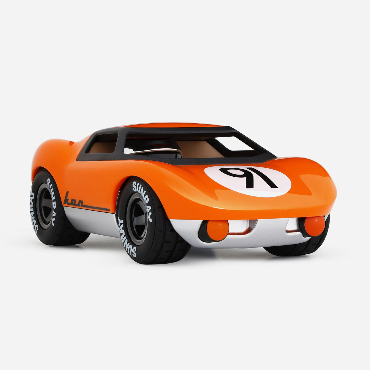Playforever Ken Race Car Gibs Orange