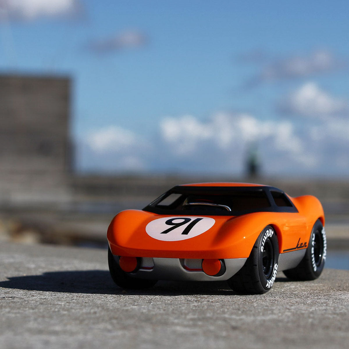 Playforever Ken Race Car Orange Gibs Outdoors