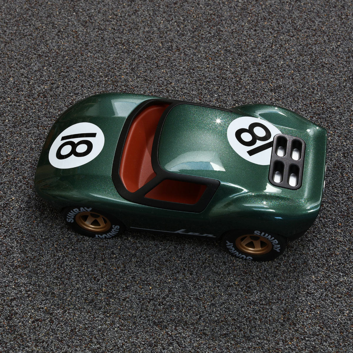 Playforever Ken Race Car - Rodgers Dark Green