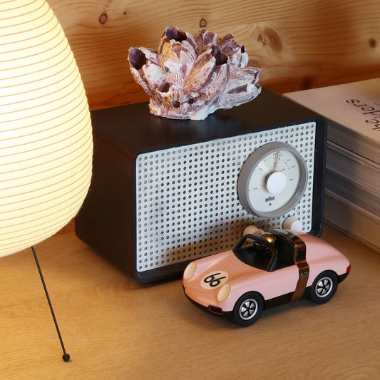 Playforever Luft Race Car Pop Pink as decor