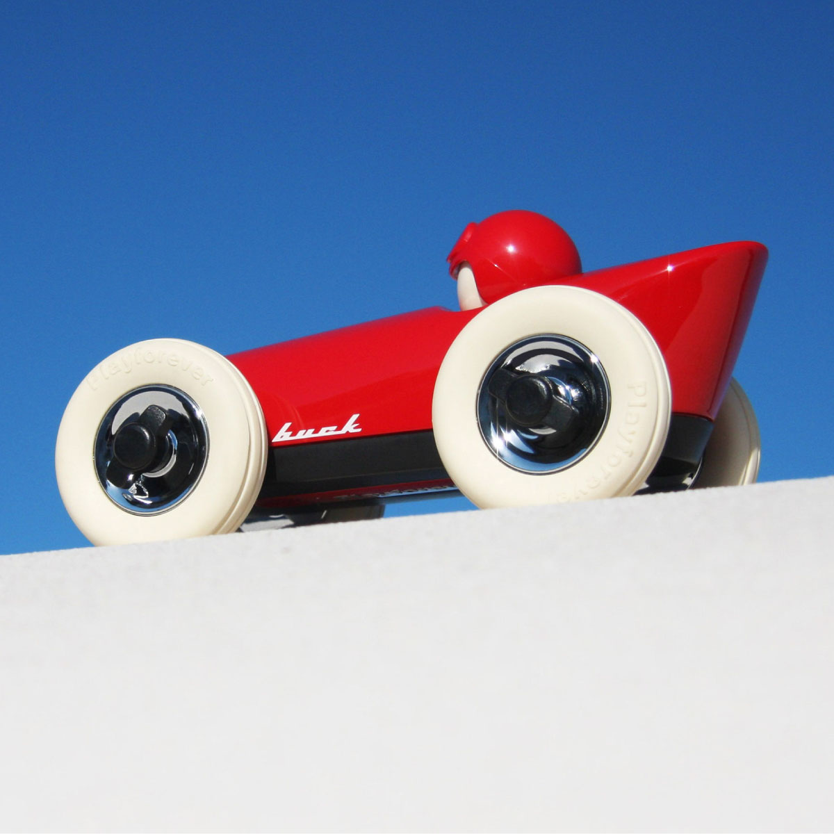 Playforever Midi Buck Racecar Red and White