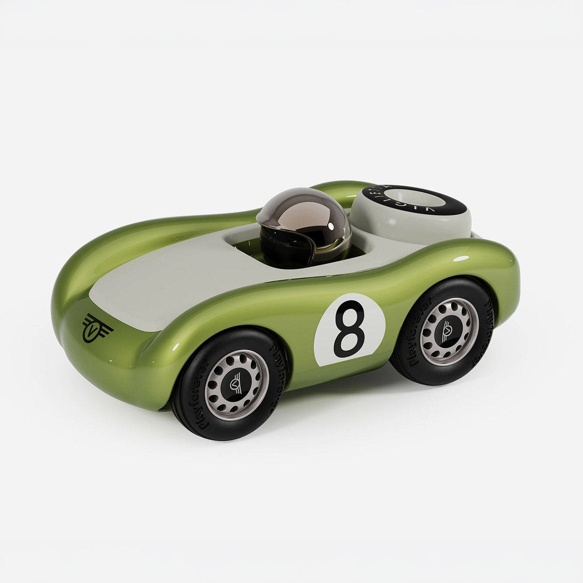 Playforever Viglietta Race Car - Birdy Olive Green
